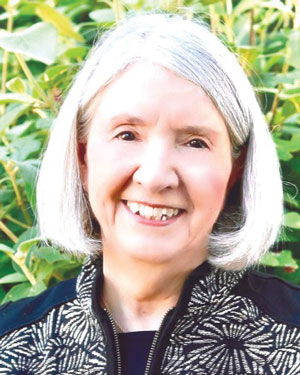 Edwin Lightfoot Distinguished Alumni Award recipient Carolyn Swinfard Hampel