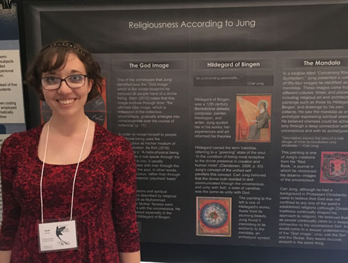 Sarah Fortna presented a poster at the GPHC Conference.