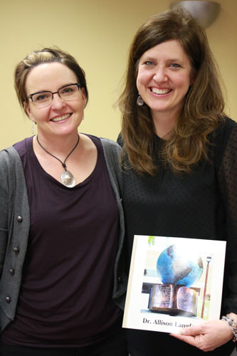 Dr. Jodi Meadows (left) and Dr. Allison Langford