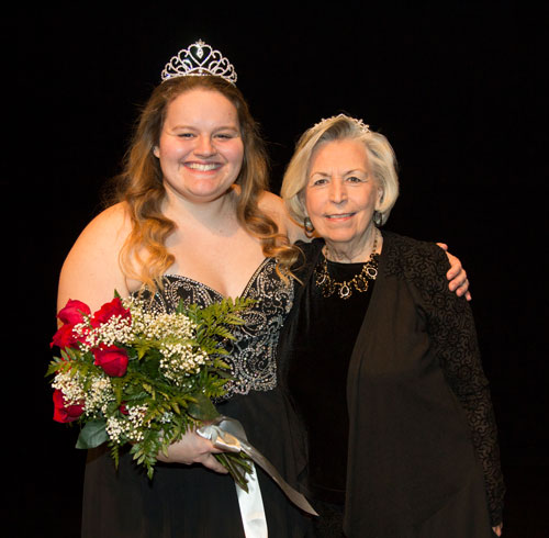 Miss Southwest 2018 Tali Rose and Miss Southwest 1968 Sandy McDonald Jones.