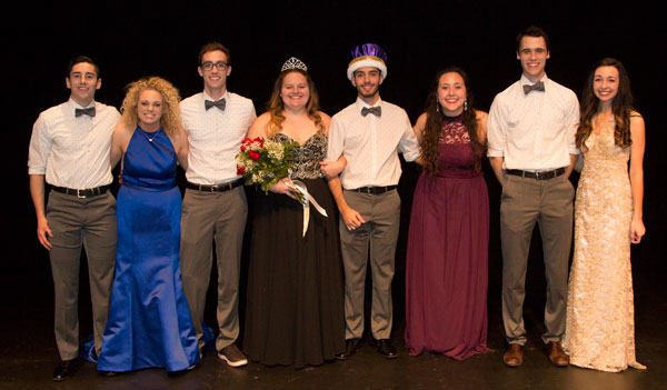 The Mr. and Miss Southwest court with Mr. Southwest Joao Almeida and Miss Southwest Tali Rose.