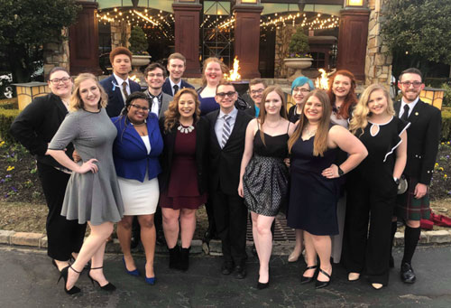 The SBU Speaking Bearcats finished fourth at the national tournament.