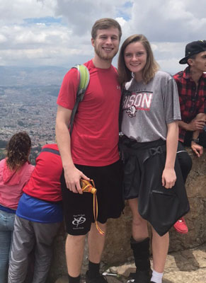 Andy and Morgan (Henderson) Campbell in Colombia