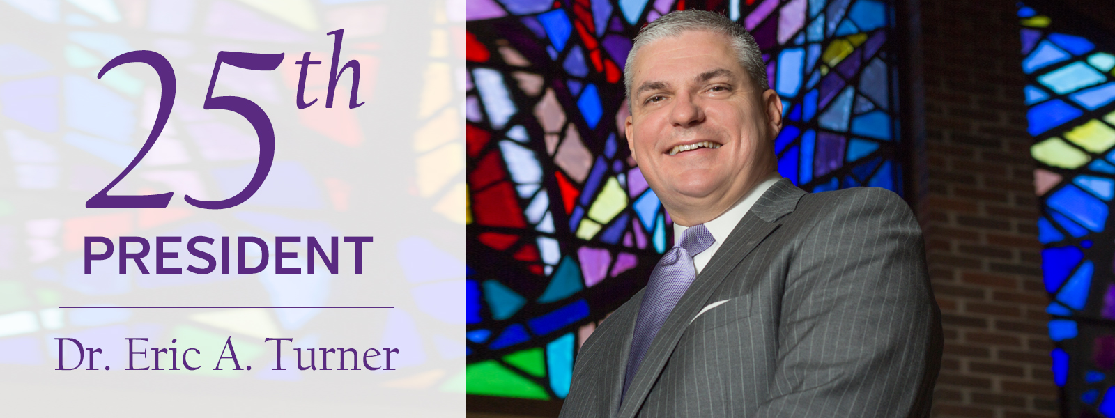 Dr. Eric A. Turner named 25th president of SBU