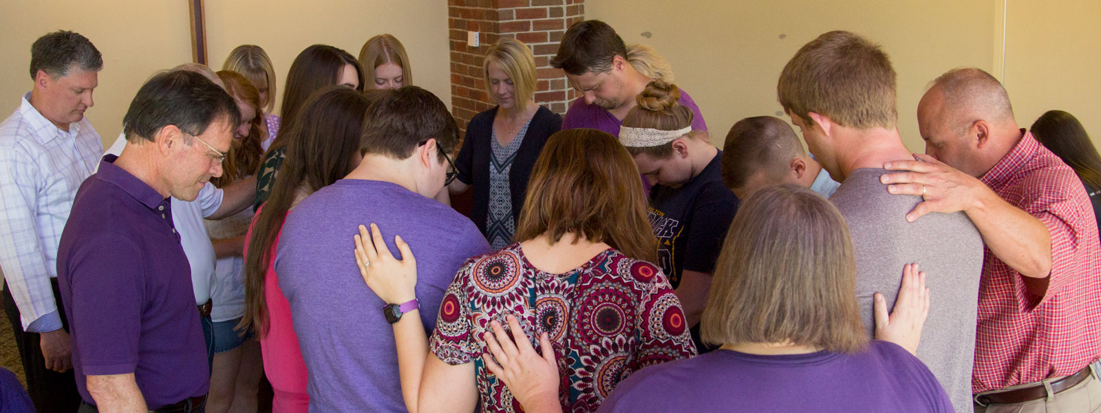 student praise band in chapel