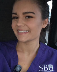 Esther Loser, nursing student